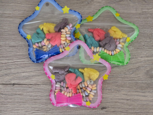 Pochette étoile licorne