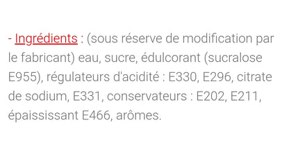 Strick acidulé