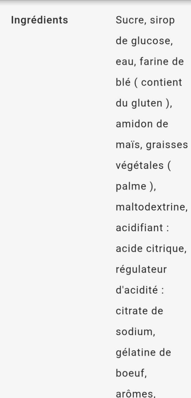Jumbo ananas acide  (à l'unité)