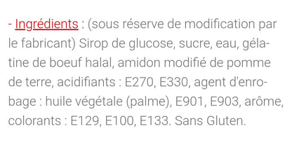 Mix Noël sucré (100g)