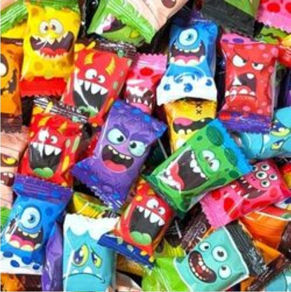 Bonbons pétillante saveur assorties (×10)