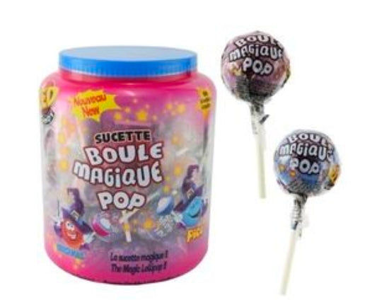 Sucette boule magique Pop (à l'unité)