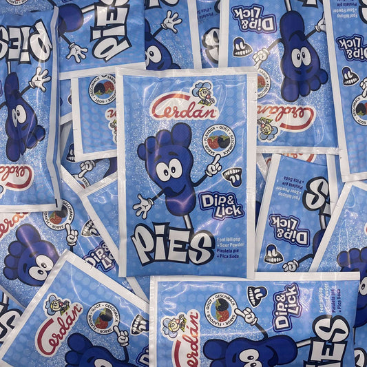 Sucettes pieds acidulé fruits des bois