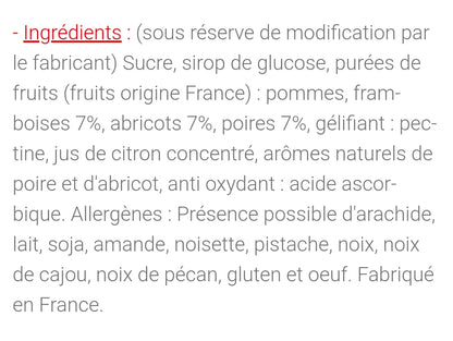 Pâte de fruits (×10)